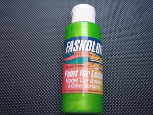 Faskolor "Faspearl" vernice limone verde perlato per carrozzerie in lexan