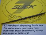 Slick-7 3/32" motor brush grooving tool