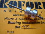 Koford Bearing assembley tool, diameter: .495"
