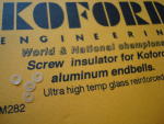 Koford isolante per testine in alluminio (4 pezzi per confezione)