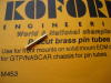 Koford pre-cut brass pin tube (each)