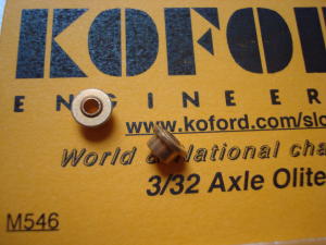 Koford bronzine per assali con diametro 3/32"