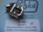 Speed FX blueprinted super 16D motor with 700S Outlaw armature, 38 degree timing