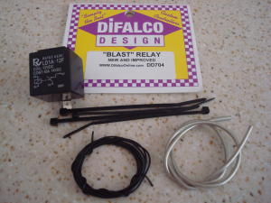 Difalco "blast" relay per pulsanti. 40 amp.