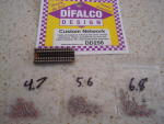 Difalco 3 sets of resistors for Difalco HD30: 136, 162, 192 ohms of total resistance for scale racing.