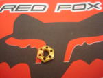 Red Fox 9mm bronze guide nut, drilled.