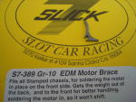 Slick-7 EDM Motor Brace