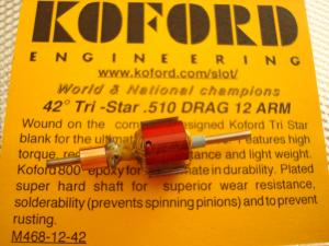Koford indotto Tri-Star G12, diametro .510" , anticipo 42 gradi