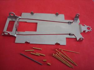 JK 1/32 F1 stainles steel chassis for Falcon and Hawk motors