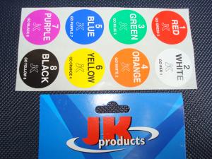 JK lane stickers - 200 sheets