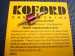 Koford Hawk replacement arm, 75t31, 18 degree